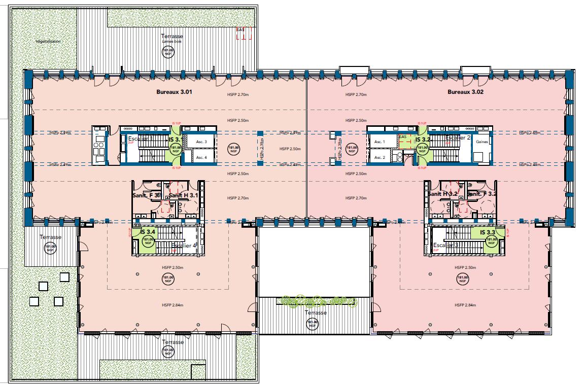 Bureau Lyon 12098m² Location bureau Lyon Rhône OLBUR2110501 39